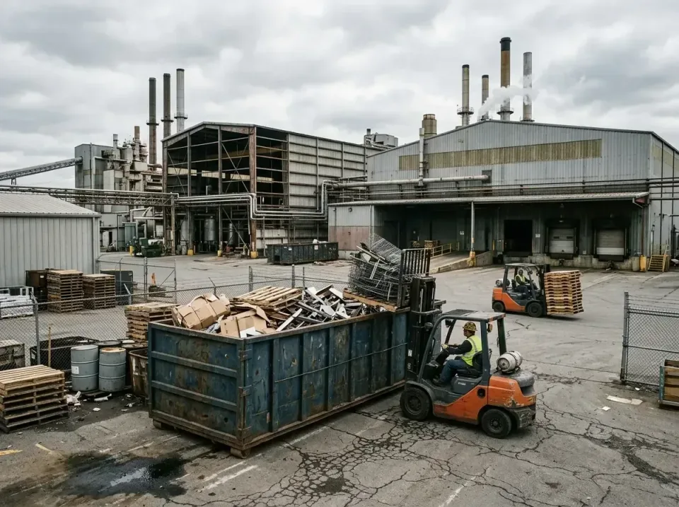 industrial-factory-scrap-conta-003 — frequently asked questions, Cheap Roll-off Dumpster Rentals in Joliet, IL